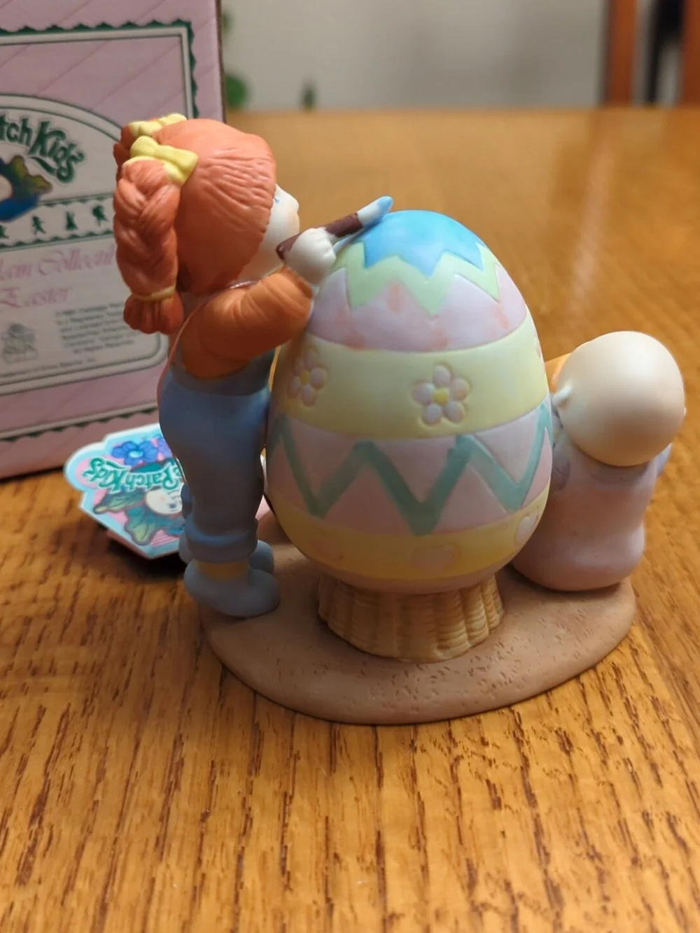 CABBAGE PATCH EASTER ARTISTS FIGURINE XAVIER ROBERTS 1985 W/BOX 5478 VINTAGE
